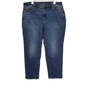 Talbots Everyday Relaxed Blue Jeans Size 16W Women